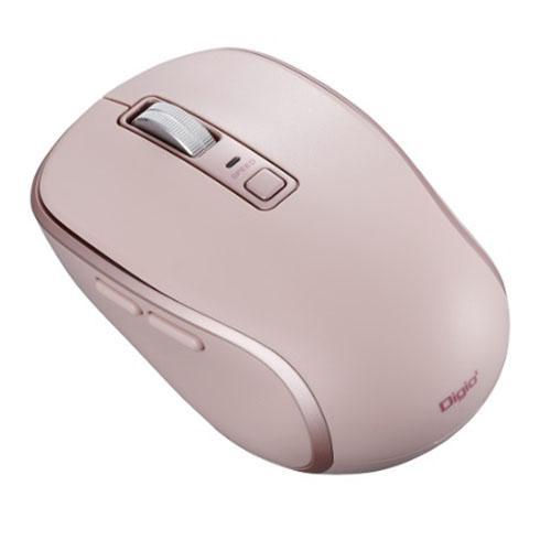 ナカバヤシ MUS-BKF217P ピンク Bluetooth静音5ボタンBlueLEDマウス