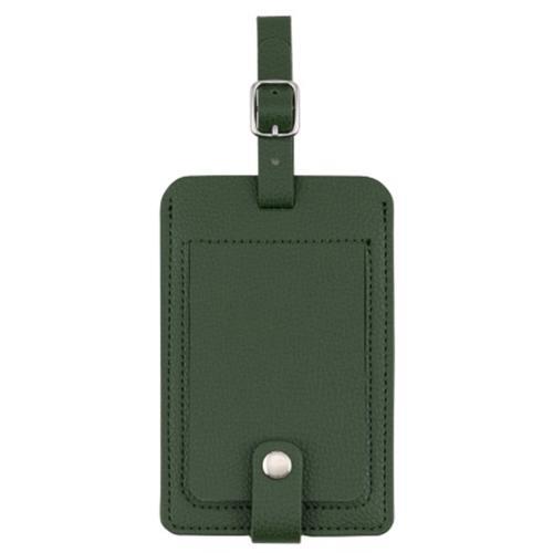 ミヨシ MBZ-RT01GN グリーン ミニフォトを入れられるネームタグ