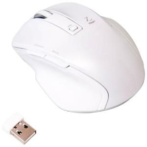 ナカバヤシ MUS-RKF119W(ホワイト) USB 小型無線5ボタンBlueLEDマウス｜eccurrent