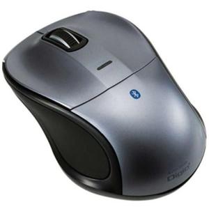 ナカバヤシ MUS-BKT111GY(グレー) Bluetooth Blue LEDマウス 3ボタン｜eccurrent