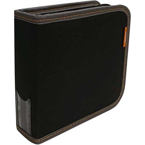 ナカバヤシ CD-091-24-BK ブラック CD/DVDケース24枚入り