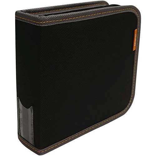 ナカバヤシ CD-091-36-BK ブラック CD/DVDケース36枚入り