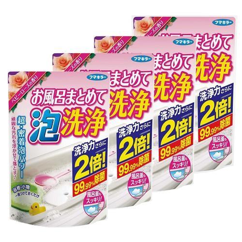 フマキラー お風呂まとめて泡洗浄ベビーローズの香り 230g