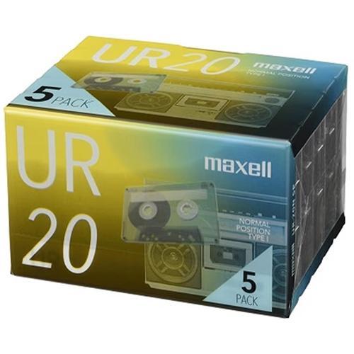マクセル(maxell) UR-20N5P カセットテープ UR 20分 5本パック