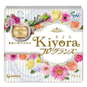 ユニ・チャーム(unicharm) ソフィ Kiyora(きよら) フレグランス ホワイトフローラルの香り 72枚｜eccurrent