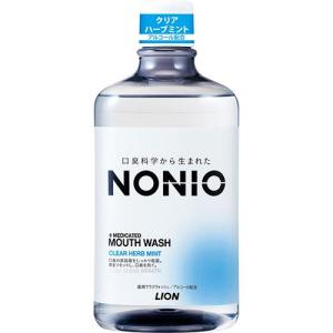 ライオン(LION) NONIO マウスウォッシュ クリアハーブミント 1000ml｜eccurrent