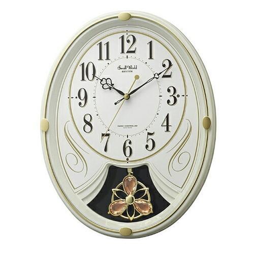 RHYTHM(リズム) 4MN554RH10 電波掛け時計