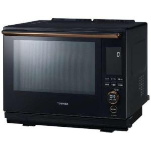 東芝(TOSHIBA) ER-XD5000-K(グランブラック) 石窯ドーム 過熱水蒸気オーブンレンジ 30L 2段調理