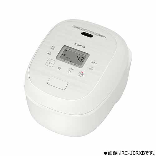 東芝(TOSHIBA) RC-18RXB-W ミルキーホワイト 炎 匠炊き 真空ＩＨ炊飯器 １升炊き