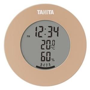 タニタ(TANITA) TT-585-BR ライトブラウン デジタル温湿度計