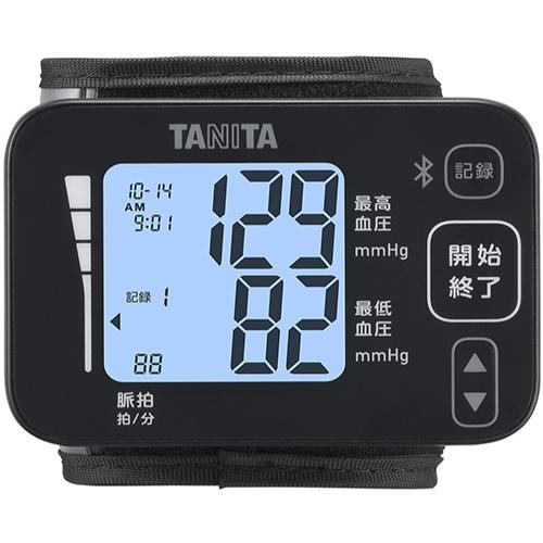 タニタ(TANITA) BP-218L ダークブルー 手首式血圧計 Bluetooth