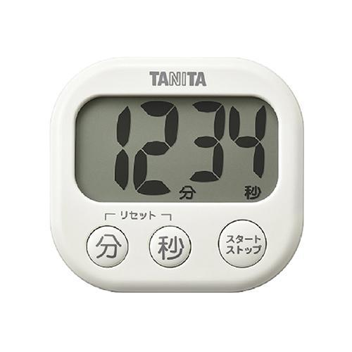 タニタ(TANITA) TD-429 アイボリー 抗菌でか見えタイマー