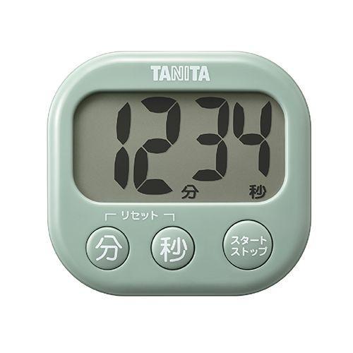 タニタ(TANITA) TD-429 セージグリーン 抗菌でか見えタイマー
