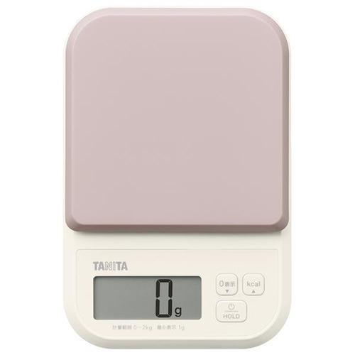 タニタ(TANITA) KJ-220-PK ピンク デジタルクッキングスケール
