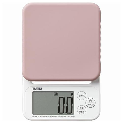 タニタ(TANITA) KJ-222-PK ピンク デジタルクッキングスケール