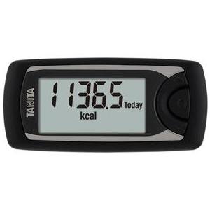 タニタ(TANITA) AM-161-BK ブラック 歩数計 活動量計カロリズム