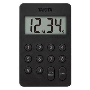 タニタ(TANITA) TD-415-BK(ブラック) デジタルタイマー100分計｜eccurrent