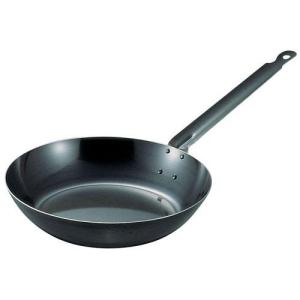 遠藤商事 SA鉄 黒皮 IH対応 厚板フライパン 24cm AHL20024