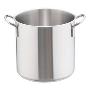 遠藤商事 インダクション18-8寸胴鍋(蓋無) 24cm