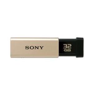 ソニー(SONY) USM32GT N(ゴールド) USB3.0対応 ノックスライド式USBメモリー...