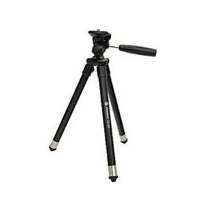 キング FZ-158 BLACK ブラック 小型8段アルミ三脚 2WAY雲台 スマホホルダー、アクシ...