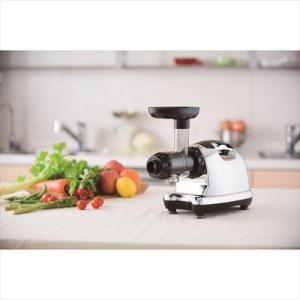 低速ジューサー　Panasonic MJ-Ｌ400R Make cold-pressed juice at home ♪ 