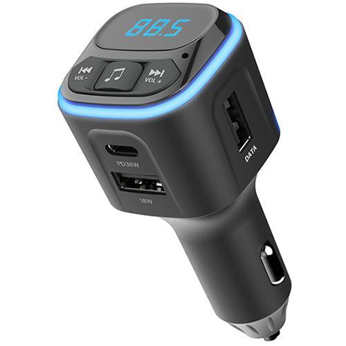 カシムラ(Kashimura) KD-271 ブラック FMトランスミッター フルバンド USB2ポ...