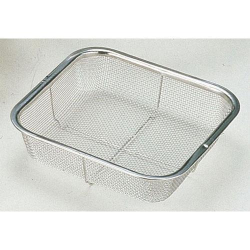 ミネックスメタル ミニ角ザル 22cm 18-8ステンレス