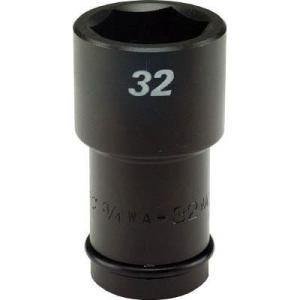 フラッシュツール 3/4WA-24 インパクト セミロング ソケット 差込角19mm 対辺24mm 15/1