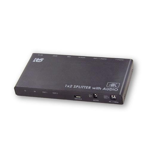 RATOC systems RS-HDSP2PA-4K 4K60Hz対応 1入力2出力 外部音声出力...
