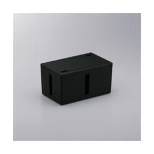 バッファロー(BUFFALO) BSTB01SBK(ブラック) ケーブルボックス 電源タップ&amp;ケーブ...