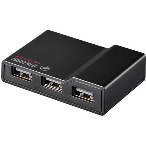 バッファロー(BUFFALO) BSH4AE12BK ブラック 電源連動節電機能 4ポートセルフパワ...
