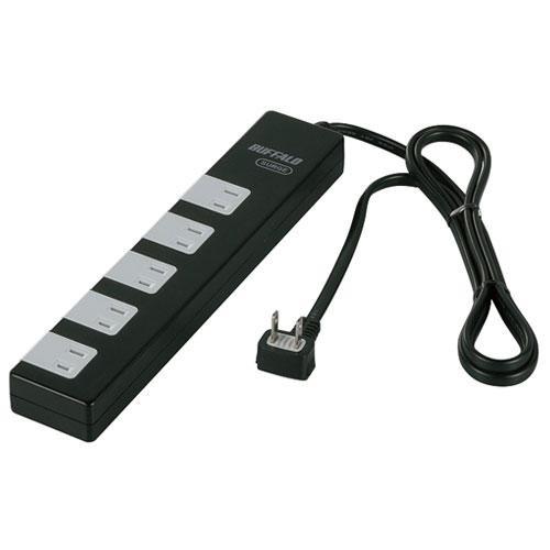バッファロー(BUFFALO) 2ピン式電源タップ 10個口 1.5m BSTAPSD21015BK...