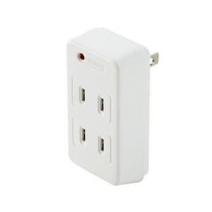 バッファロー(BUFFALO) BSTAPD01WH ホワイト トリプルタップ 雷サージ防止付き