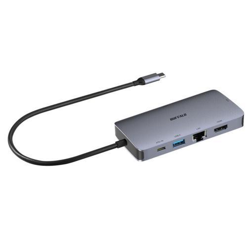 バッファロー(BUFFALO) LUD-U3-CU302SV USB Type-C ドッキングステー...