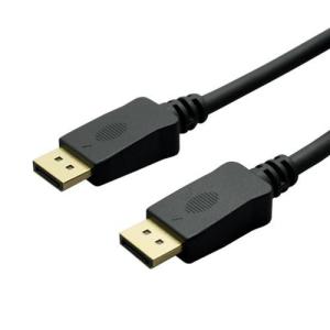 ミヨシ DP-18-BK(ブラック) DisplayPort-MiniDisplay 4K対応 DisplayPort ケーブル 1.8m｜eccurrent