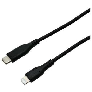 ミヨシ SCL-T20N/BK Lightning - USB Type-C ケーブル 2m