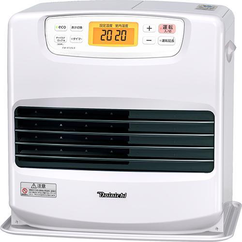 ダイニチ FW-4725LSW ムーンホワイト 石油ファンヒーター9Lタンク 木造10畳　コンクリー...