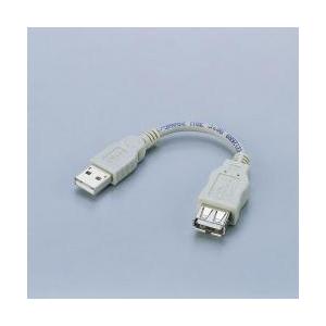 エレコム(ELECOM) USB-SEA01 USB2.0延長ケーブルA-A 0.1m｜eccurrent