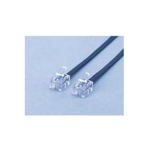 エレコム(ELECOM) MJ-5BK ブラック スリムモジュラケーブル 5m