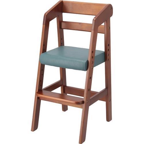 不二貿易  【組立品】木製ベビーチェアー ミディアムブラウン 14938【代引・日時指定・キャンセル...