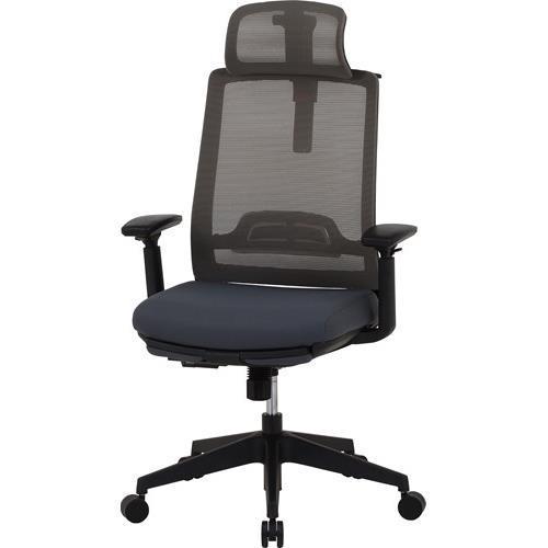 不二貿易  【組立品】オフィスチェア ダービット ＧＹ グレー 37915【代引・日時指定・キャンセ...