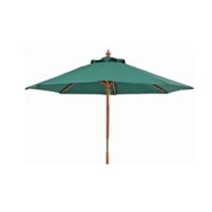 不二貿易  【組立品】 木製パラソル２直径210 グリーン 210ＧＲ 38696【代引・日時指定・...