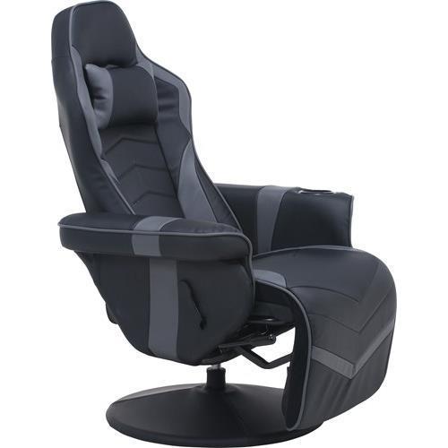 不二貿易  【組立品】ゲーミングパーソナルチェア カーナ ＢＫ／ＢＫ 53319【代引・日時指定・キ...