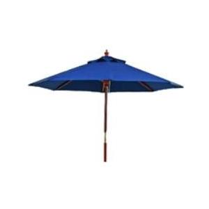 不二貿易  【組立品】 木製パラソル 210ｃｍ ネイビー 210ＮＶ 60158【代引・日時指定・...