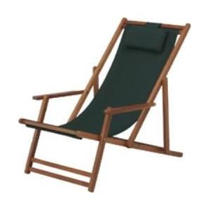 不二貿易  【完成品】 デッキチェア ＃ＶＦＳ−ＧＣ２９ＪＰ グリーン 79498【代引・日時指定・...