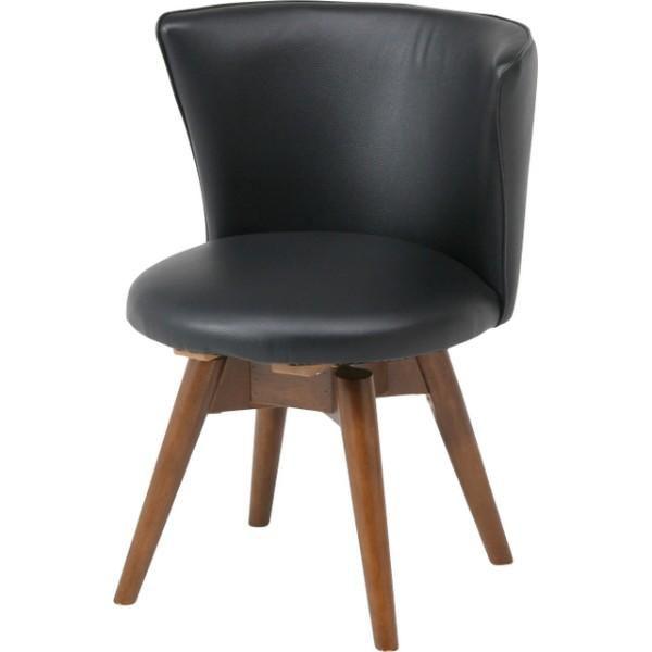 不二貿易  【組立品】 ダイニングチェアー クラム ウエンジ／ブラック 88935【代引・日時指定・...