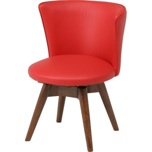 不二貿易  【組立品】 ダイニングチェアー クラム ウエンジ／レッド 88936【代引・日時指定・キ...