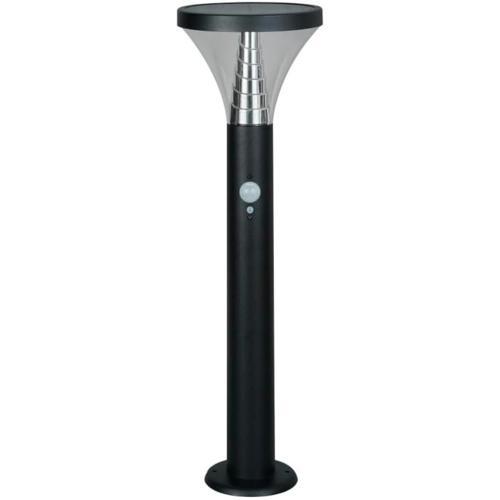 ムサシ(musashi) GL-S130BK ブラック LEDガーデンソーラーセンサーライト7.5W...