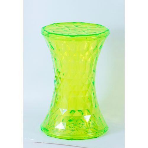 クロシオ 【完成品】スケルトン サイドテーブル グリーン